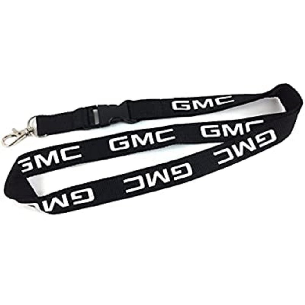 Universal GMC Lanyard Keychain ID Badge Holder Quick Release Buckle